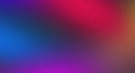 Elegant and modern design, beautiful red purple to blue gradient background with a subtle grainy texture, ideal for web banners, posters, and invitations