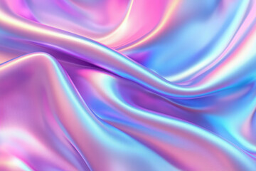 Obraz premium Smooth satin fabric flowing and forming abstract background