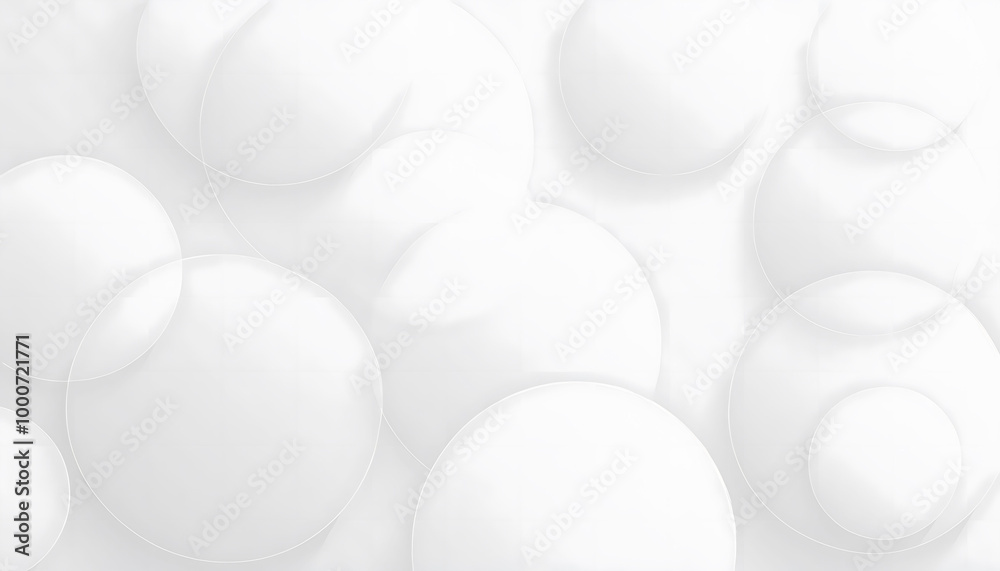 Poster white abstract background with geometric shapes. overlap layer on bright space with lines effect dec