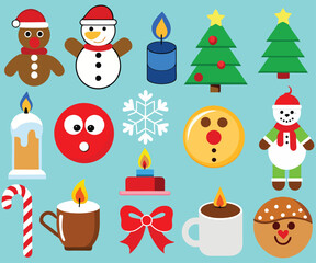 Christmas Icons Vector