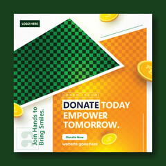 Charity Ads Promotional Poster Design