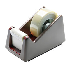 Tape dispenser isolated on transparent background