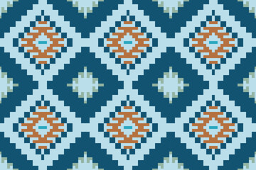 Pakistan Arabic Geometric Pattern Designfolk Embroidery, Aztec Geometric Ornament Print. Design for Carpet, Wallpaper, Clothing, Wrapping, Fabric