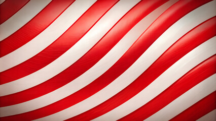 Abstract red and white striped pattern for festive backgrounds and creative designs