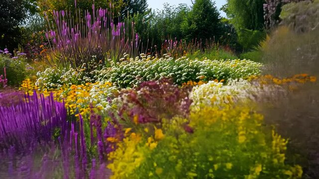 Blooming Summer Garden
