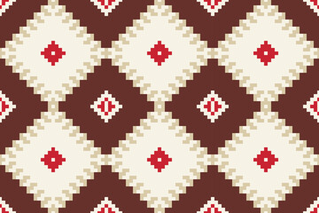 Repeating Pattern Arabic Pattern Mehndifolk Embroidery, Aztec Geometric Ornament Print. Design for Carpet, Wallpaper, Clothing, Wrapping, Fabric