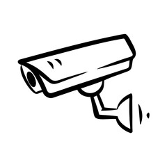 Vector Cartoon Fresh Isolated Security Camera - SVG, Cricut Files, Vector Illustration