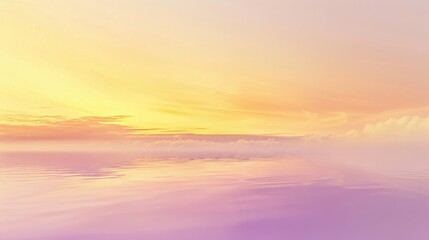 Obraz premium gradient transitioning from lavender to soft yellow, creating a warm and inviting visual effect