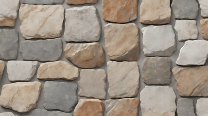 Fototapeta premium 4K Seamless Stone Texture Pack | Versatile High-Resolution Stone Surfaces for Design & Visualization Projects