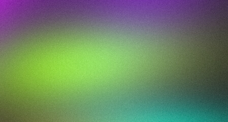 Eye catching purple and green gradient background with grainy texture, ideal for web, print, and social media. Versatile and captivating for all creative endeavors
