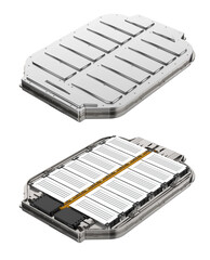 Ev battery or pack of lithium-ion pouch cells module