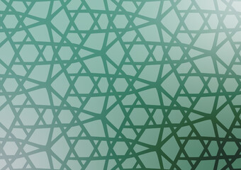 Soft pattern line design green gradient background
