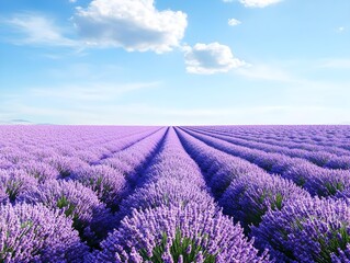 Fototapeta premium lavender field region