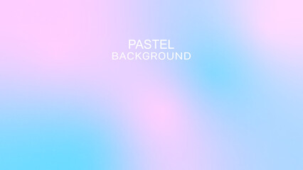 Soft Pastel Colorful Gradient Background. Pink and Blue Color Gradation. Grainy Noise Texture. Design for Template, Social Media, Trendy, Vintage, Brochure, Banner