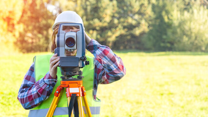 Performs geodetic survey work to establish the boundaries of land plots, a cadastral engineer works...