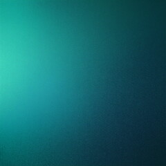 Fototapeta premium modern and simple tosca gradient colors background with grain rough texture