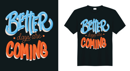 Obraz premium New Design Typography Black T-shirt 2025