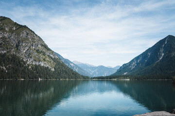 Obraz premium Lake Heiterwang, Austrian Alps, Austria