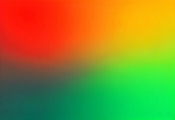 Obraz premium Gradient background with red, orange, and green colors