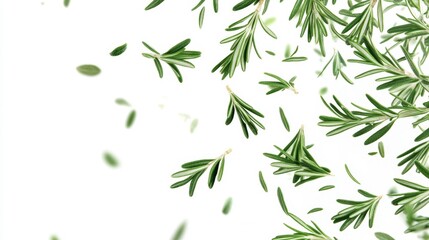 Floating Rosemary Sprigs Generative AI