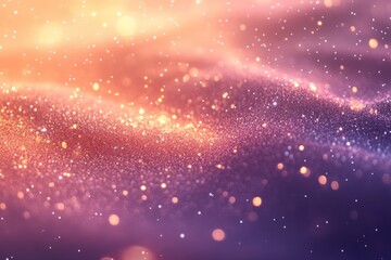 Obraz premium Abstract Gradient Background with Sparkling Light Bokeh - Perfect for Designs and Posters