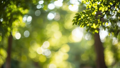 Obraz premium Bright and Beautiful A Sunlit Forest Path