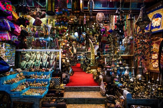 Muttrah Souq Market from Muscat, Oman