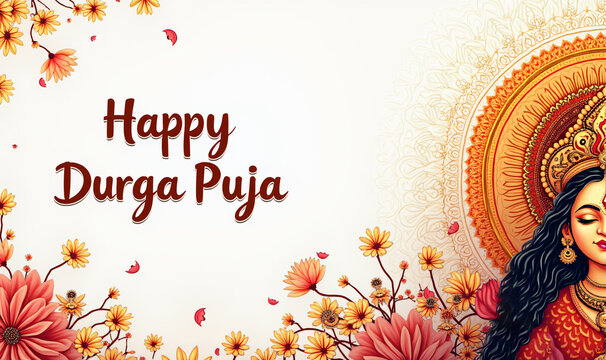Happy Durga Puja: Celebrate the Divine Victory of Goddess Durga with Joy and Devotion