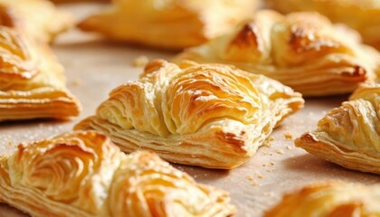  Deliciously flaky croissants ready to be savored