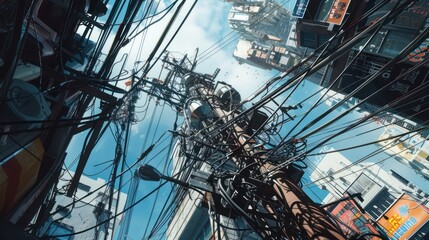 Tangled Cityscape