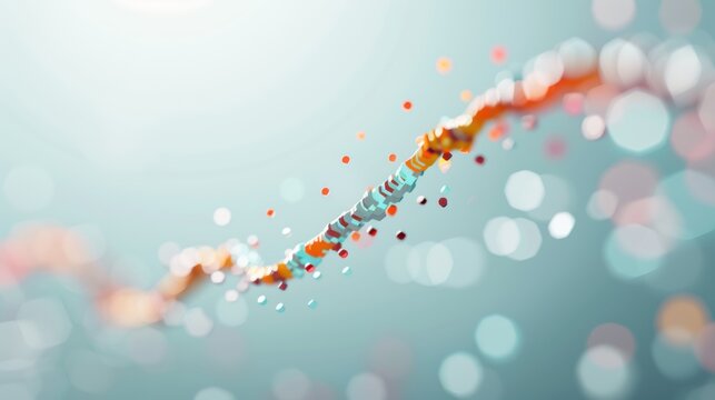 Creative scatter plot illustration, sleek and professional design, eye-catching colors, detailed and informative, minimalistic data presentation