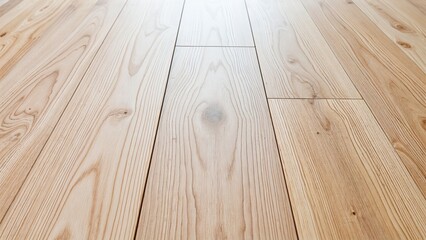 A close-up of wooden flooring, perfect for home decor, construction, or design-related themes. Clean, minimalistic, and natural.