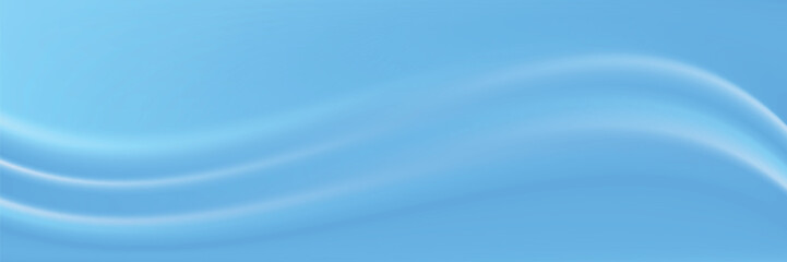 Beautiful Flowing Summer Color Abstract Background. Sky blue and cream gradient mesh background. Refreshing abstraction artwork. Vector