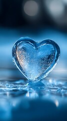 zen love heartshape ice
