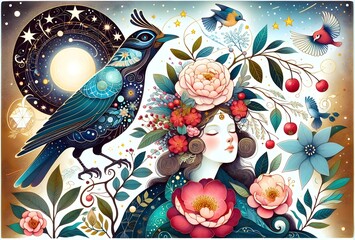 "Sueños de Flores y Pajaritos"