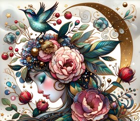 "Sueños de Flores y Pajaritos"