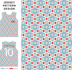 Abstract fabric concept vector jersey pattern template for printing or sublimation sports uniforms football volleyball basketball e-sports cycling and fishing Free Vector.