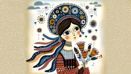 "Mundos Fant&aacute;sticos en Movimiento: Caleidoscopios de Colores y Flores"