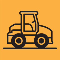 Car icon vector art illustration.