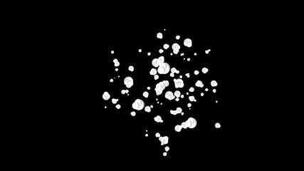 Cartoon explosion effect, explosion animation, anime explosion cartoon effect, 3d smoke explosion, 4k.