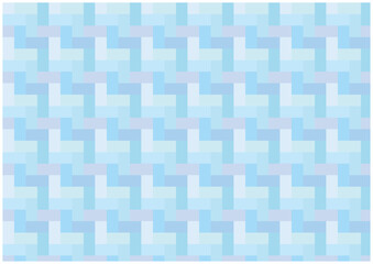 Fototapeta premium 舗石風の幾何学な背景（水色）