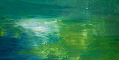 An Abstract Grunge Illustration with Water and Liquid Colors