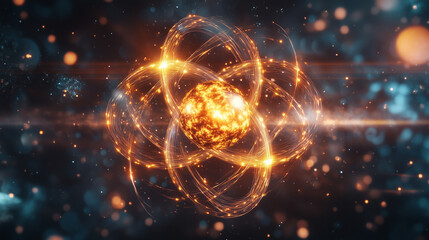 Obraz premium The image has a futuristic and otherworldly feel to it