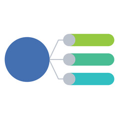 infographic diagram three element