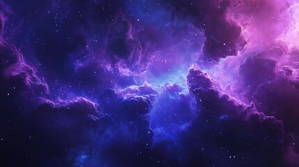 Obraz premium Ethereal Galaxy with Vibrant Nebula Colors