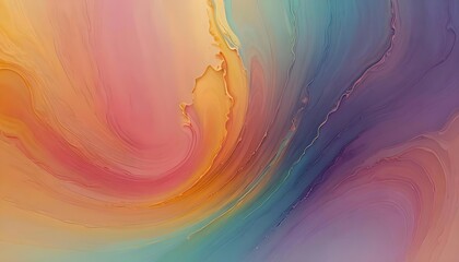 Abstract swirl of gradient colors liquid pattern 