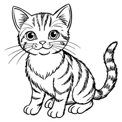 Cat design vector illustration and artwork 
