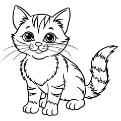 Cat design vector illustration and artwork 