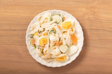 ふし麺　サラダ（マヨネーズ和え）