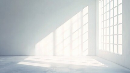 Obraz premium Bright Minimalist Interior with Natural Light